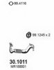 ASSO 30.1011 Exhaust Pipe